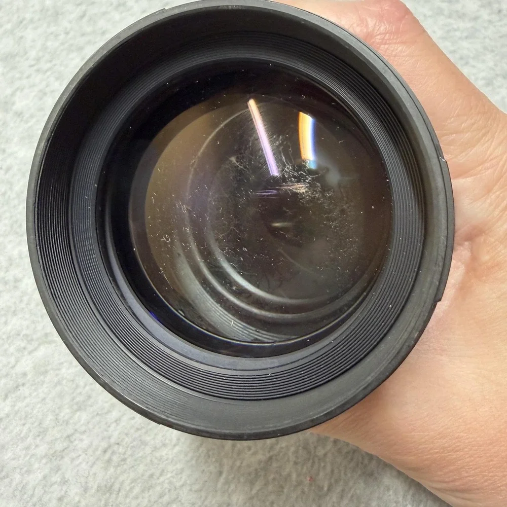 Rokinon 85mm T1.5 AS IF UMC Cine Lens Canon EF Manual Focus 72mm Made IKorea